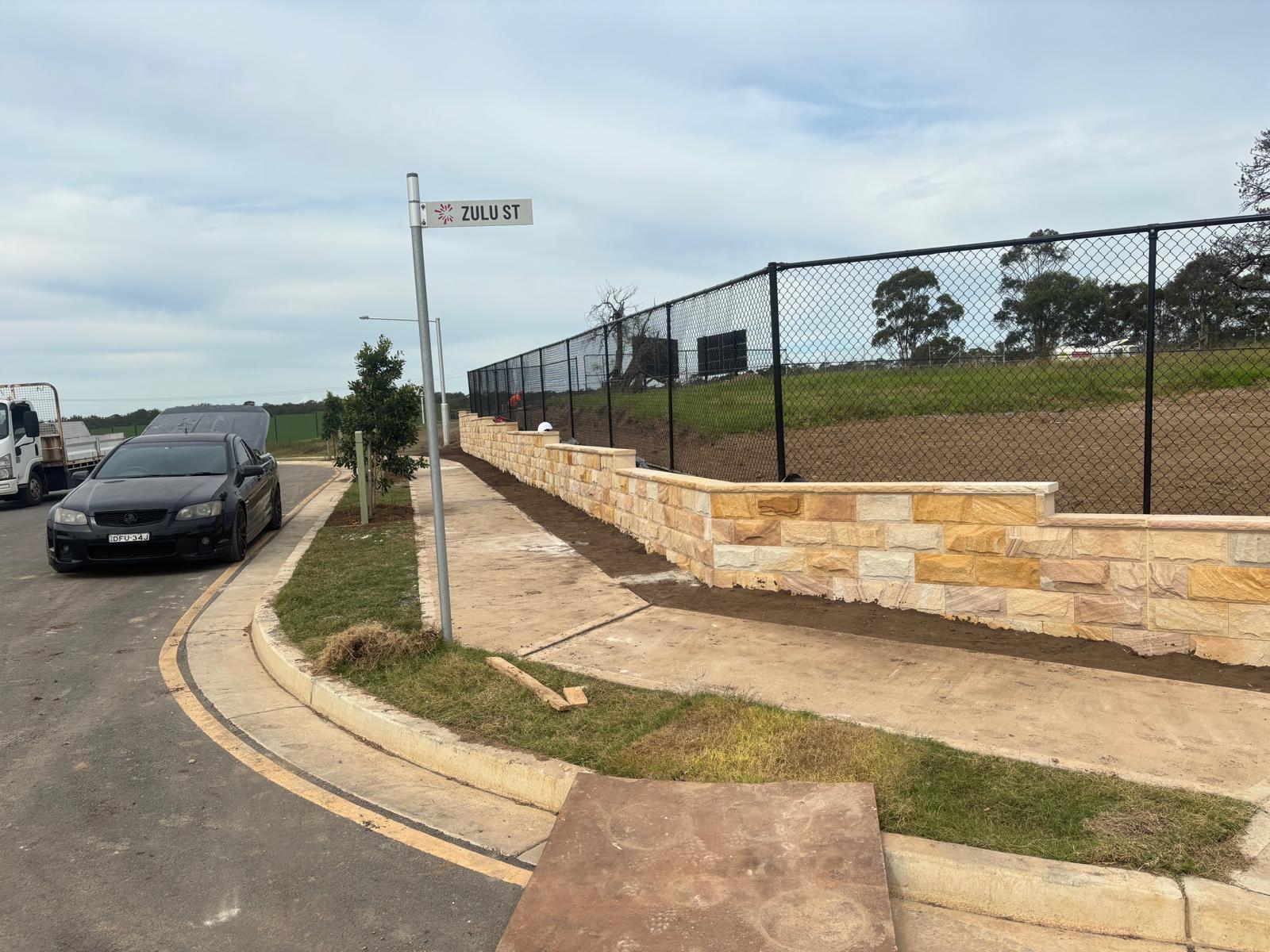 Stone Cladded Walls installed by Urbanscapes