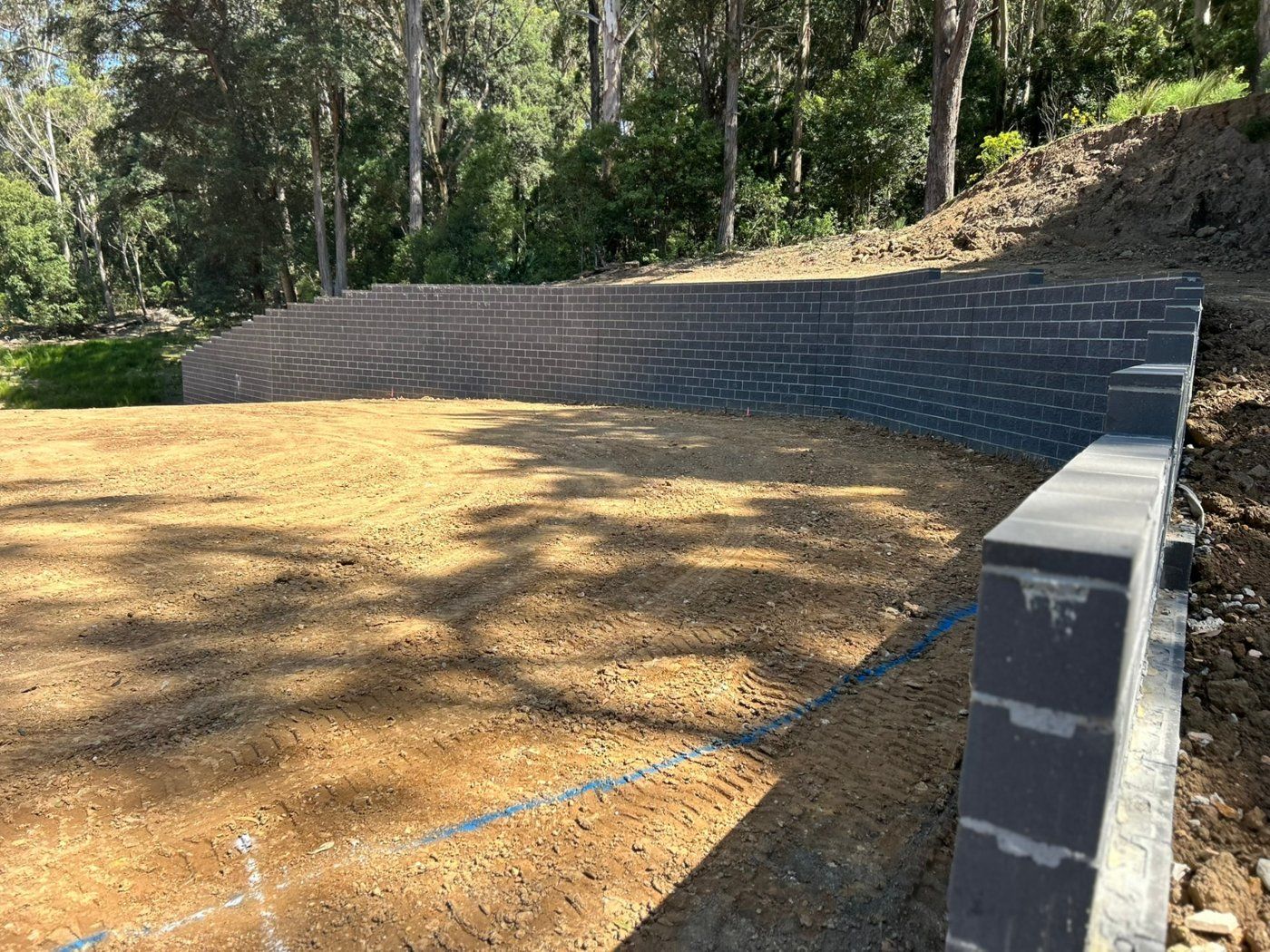 Core-Filled Block Walls installed by Urbanscapes