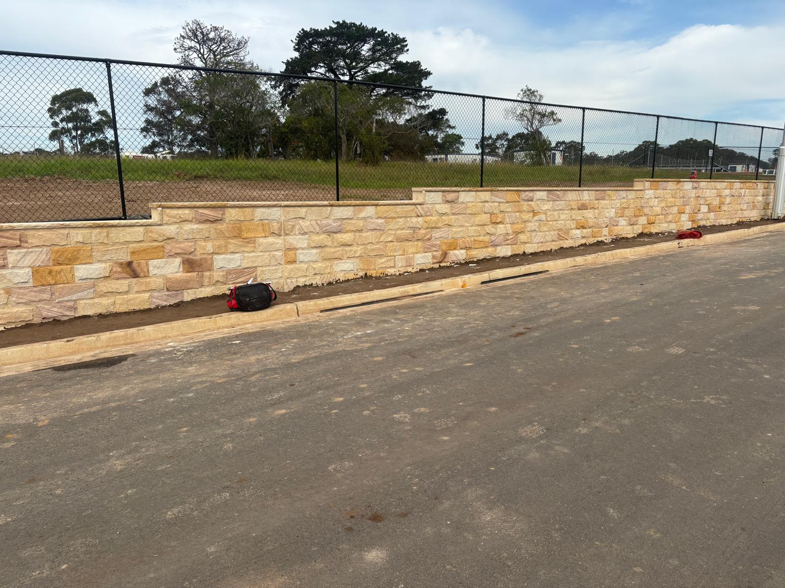 Stone Cladded Walls installed by Urbanscapes