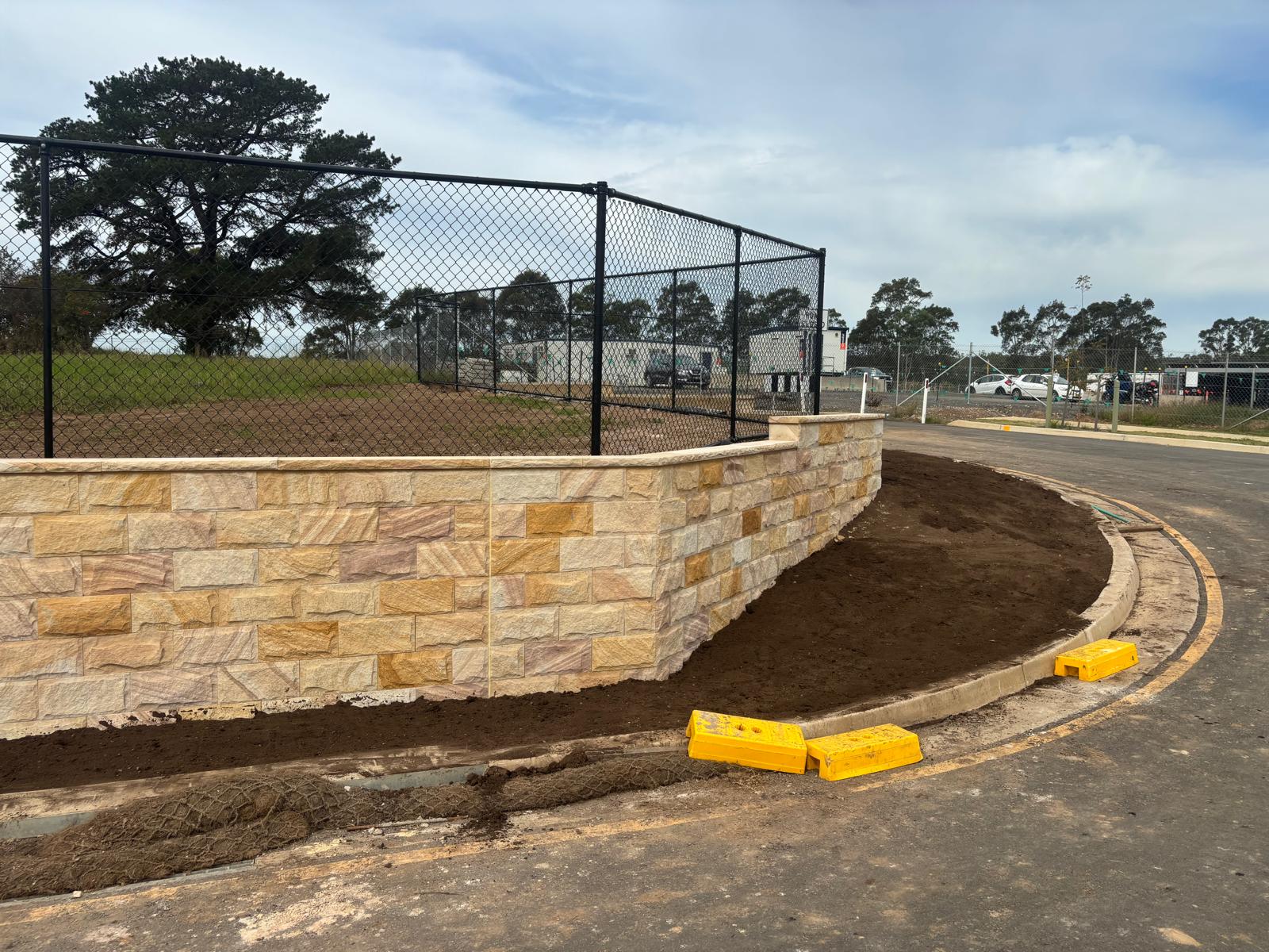 Stone Cladded Walls installed by Urbanscapes