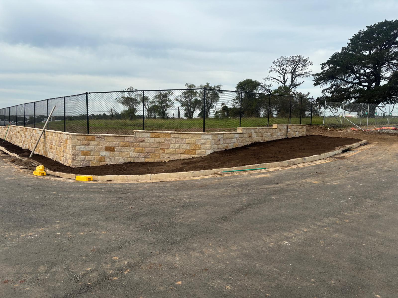 Stone Cladded Walls installed by Urbanscapes