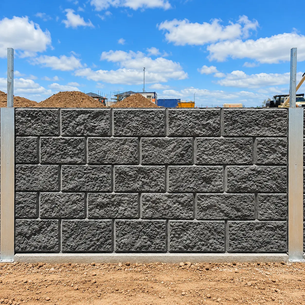 Block Texture panel in Charcoal
