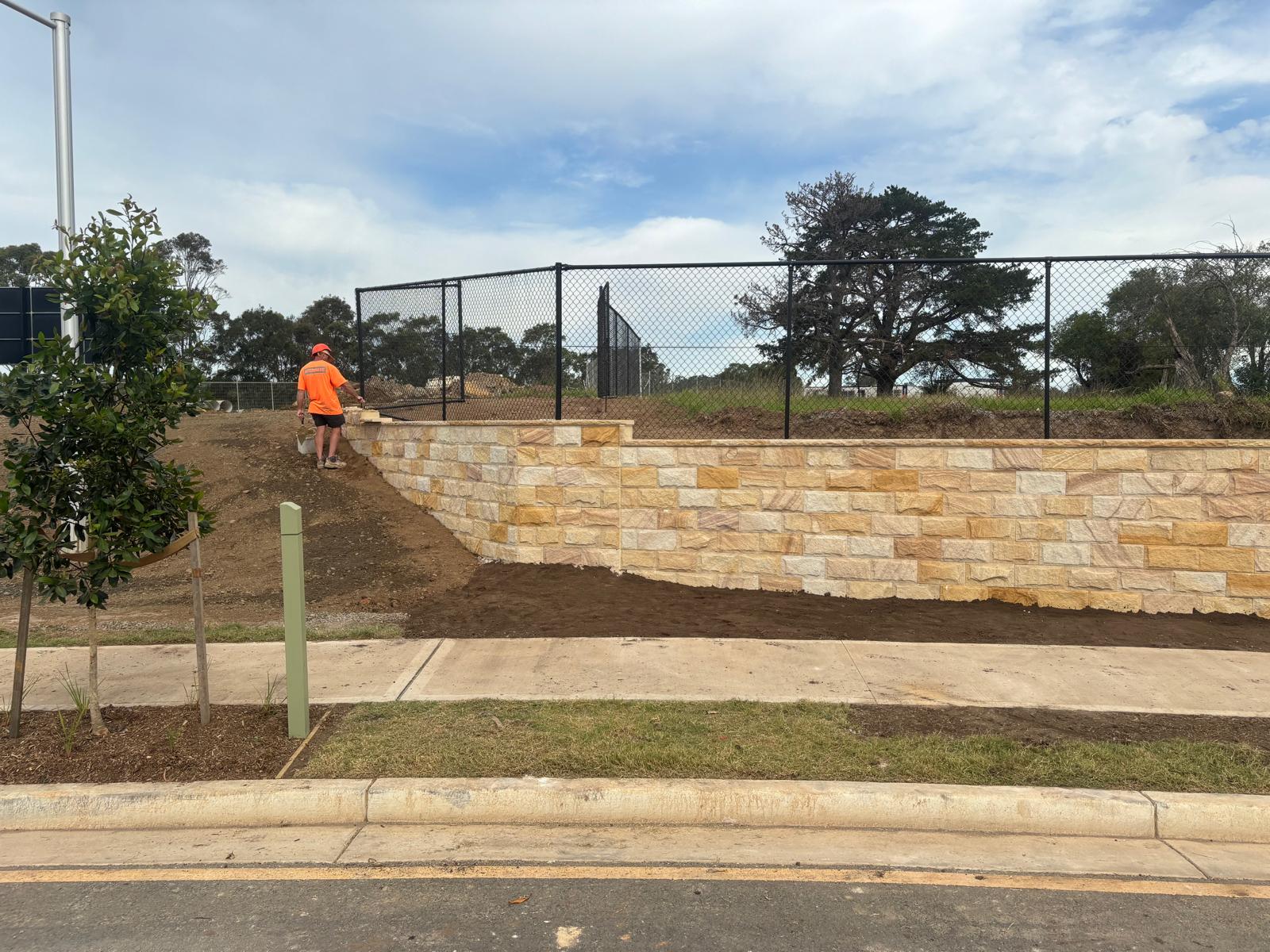 Stone Cladded Walls installed by Urbanscapes