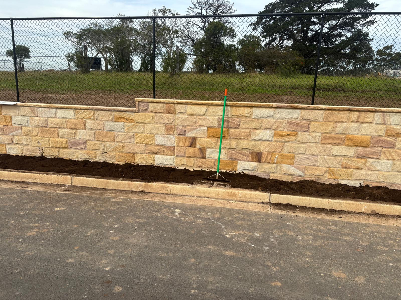 Stone Cladded Walls installed by Urbanscapes