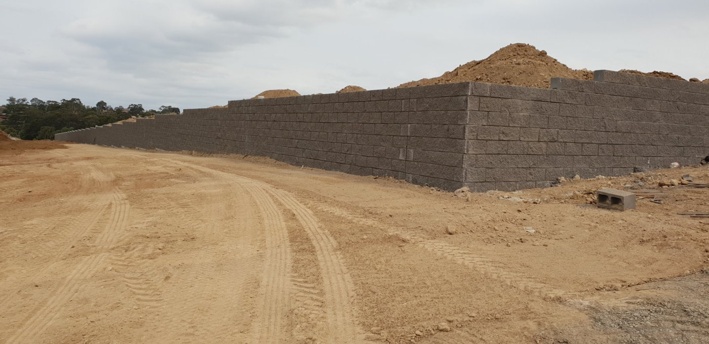 Core-Filled Block Walls installed by Urbanscapes
