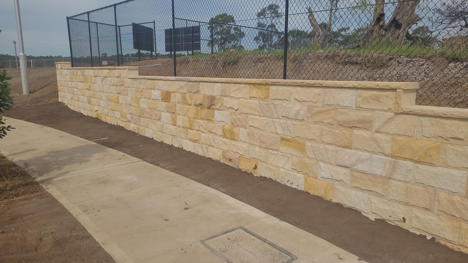 Stone Cladded Walls installed by Urbanscapes