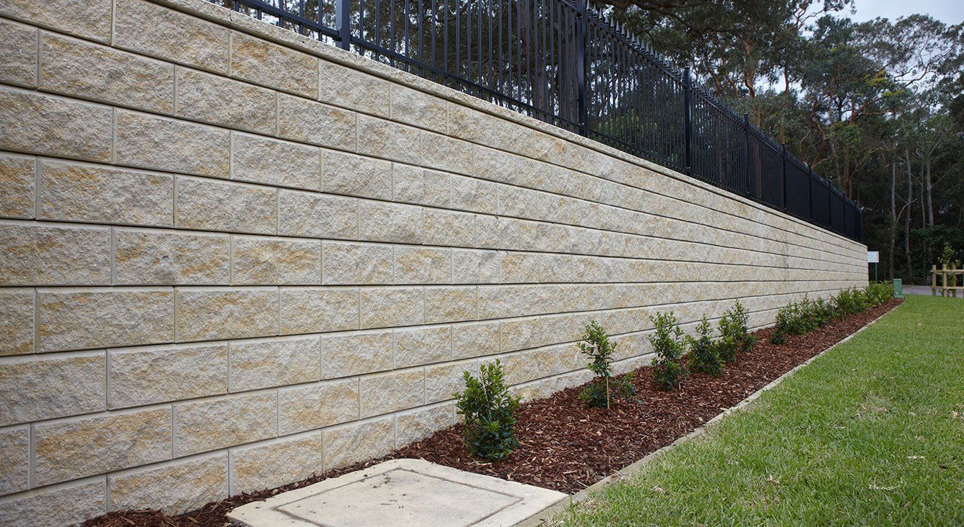 No-Fines Gravity Walls installed by Urbanscapes