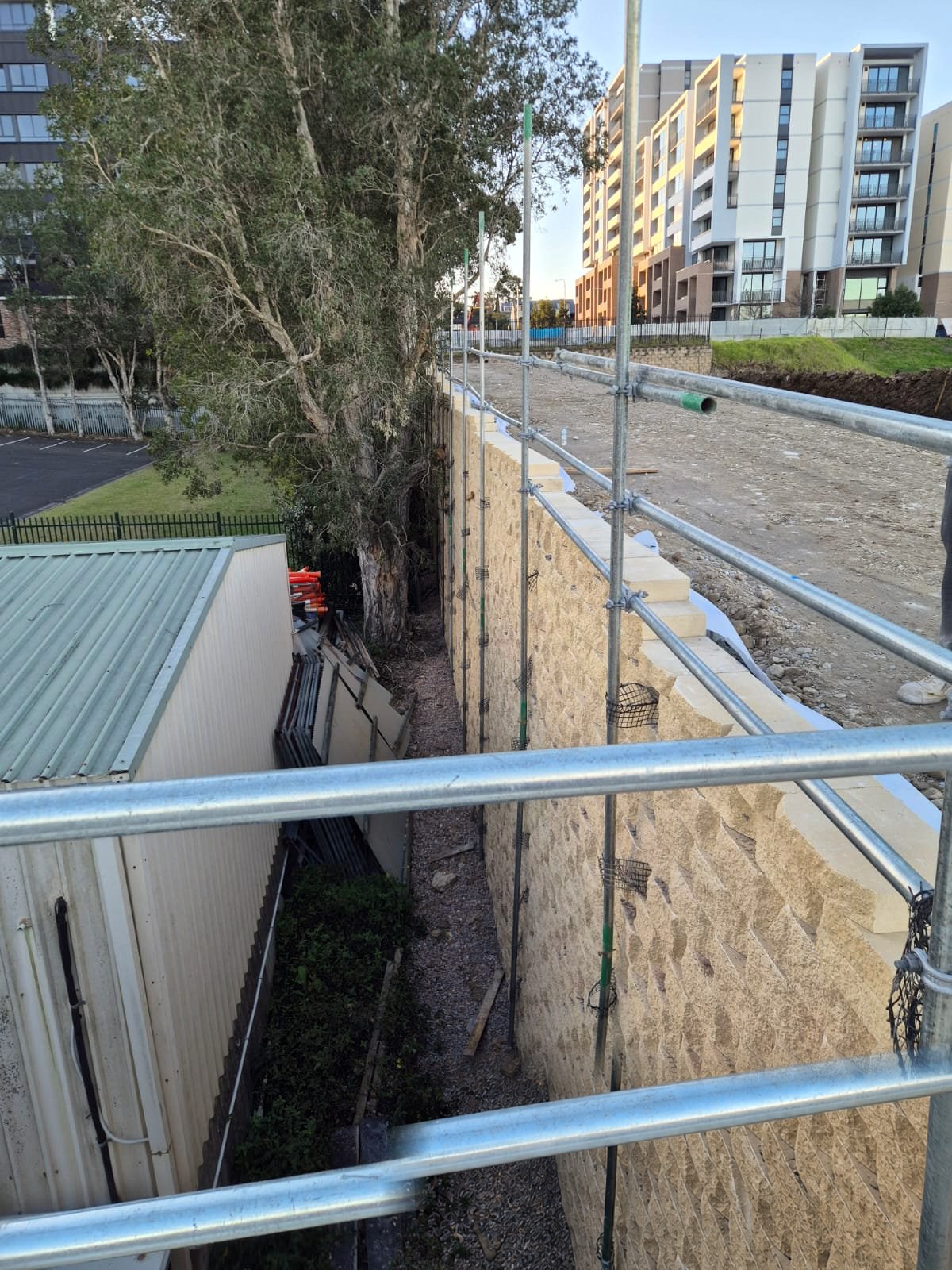 Melrose Earth Strap Retaining Wall — project photo 3