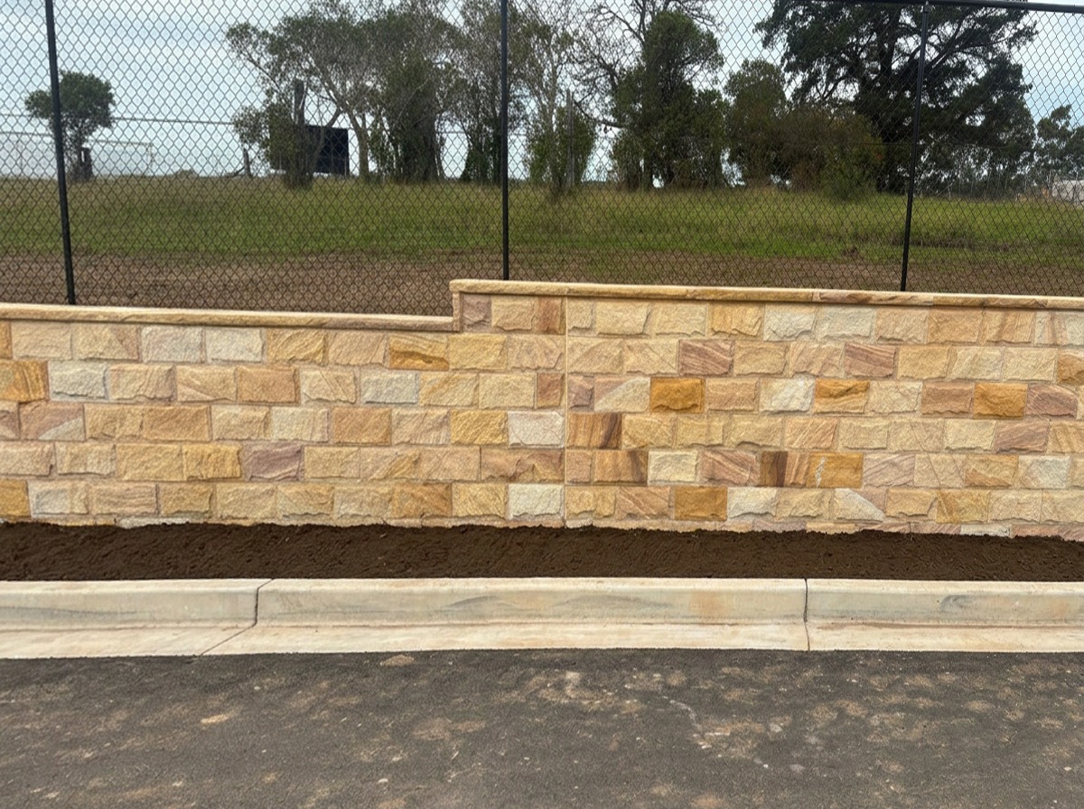 Stone Cladded Walls