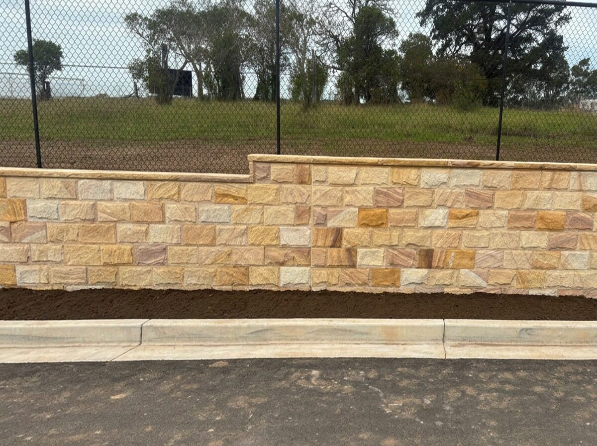 Stone Cladded Walls